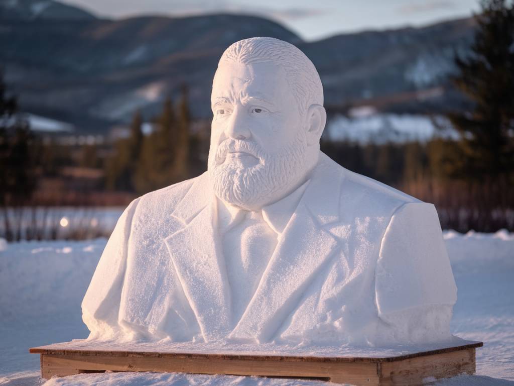 Sculture di neve e ghiaccio: l'arte nascosta nei paesaggi alpini